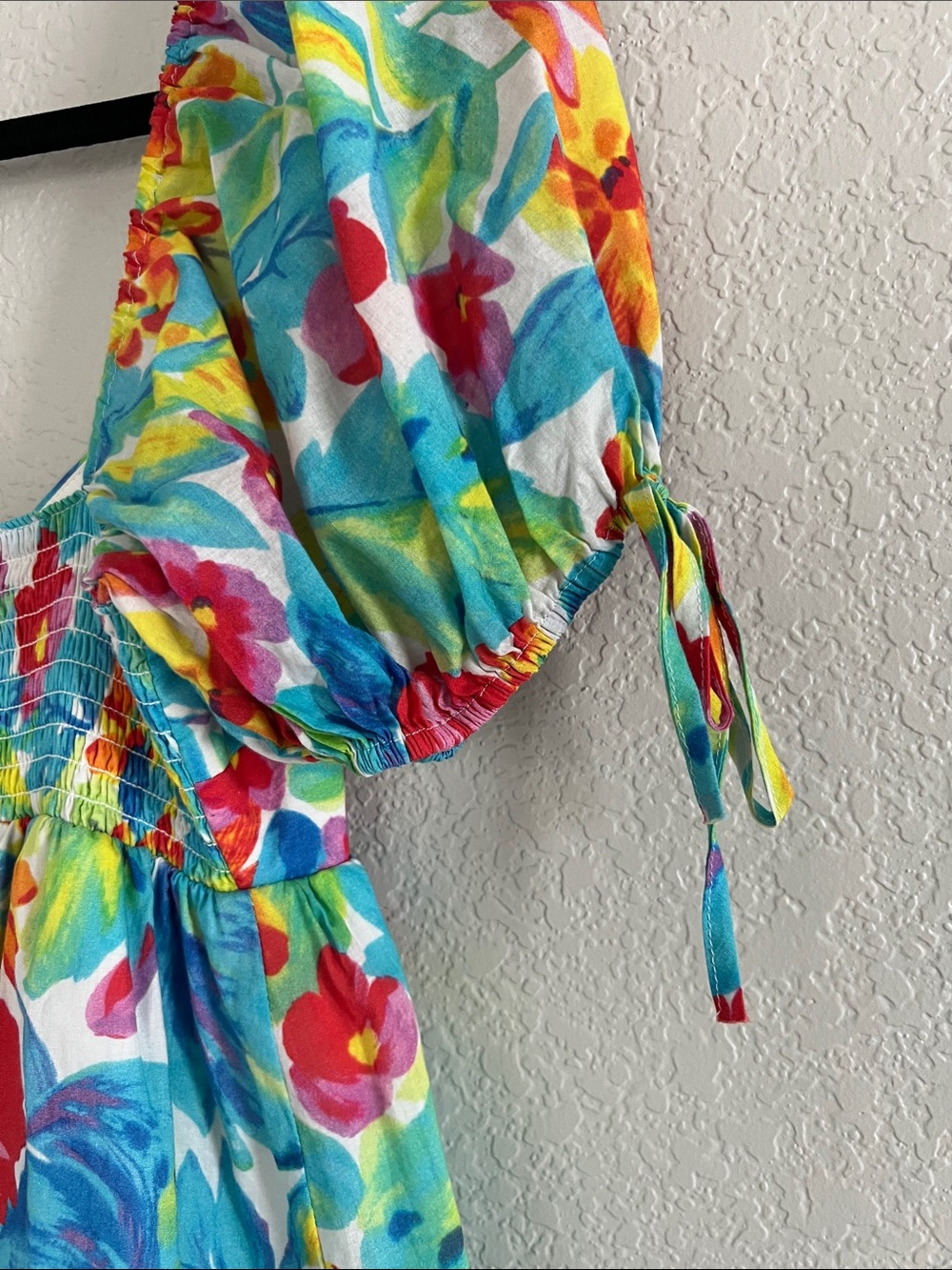 Amanda Uprichard Cicily Dress In Sorrento Print . Size Large - Picture 8 of 9